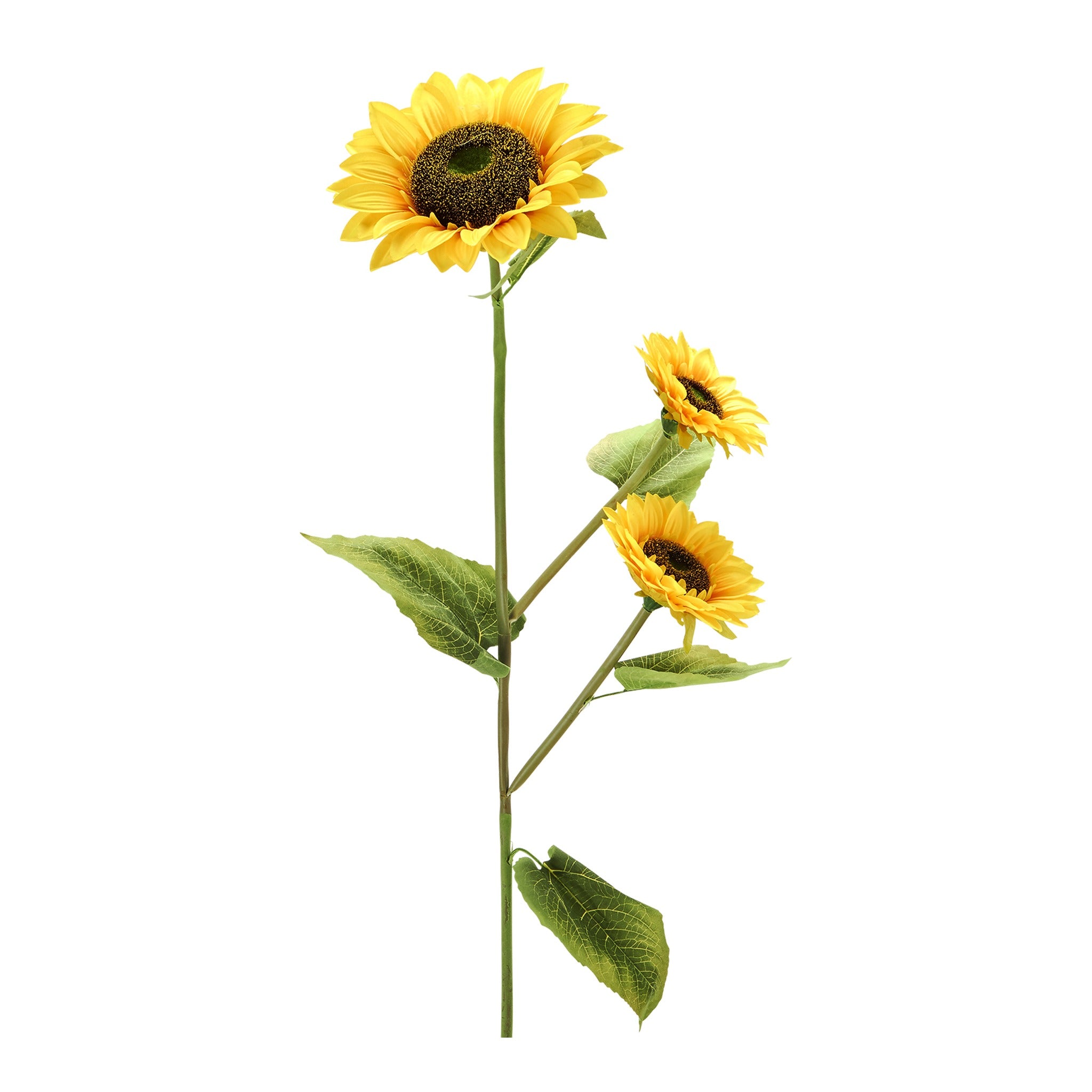 Artificial Sunflower Head 3ct